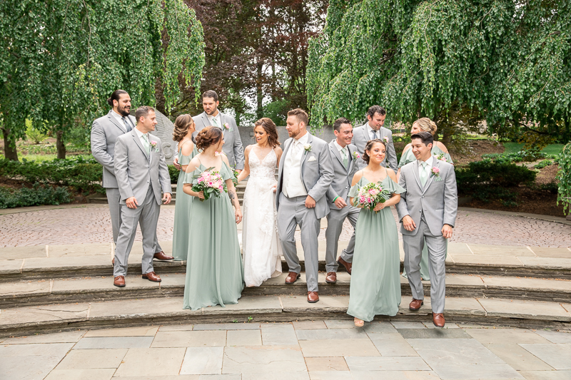 Cantginy Park Wedding bridal party